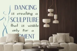 Naklejka: Motywacyjne cytat i ilustracji.