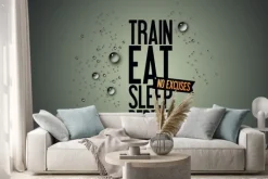 Naklejka: Motywacyjny napis do siłowni