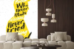 Naklejka: Motywacyjny plakatu. wektor typograhic koncepcja druku, przykrywać,