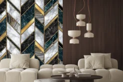 Naklejka: Mozaika art deco