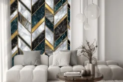 Naklejka: Mozaika art deco