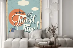 Naklejka: Napis dla miłośników podróży