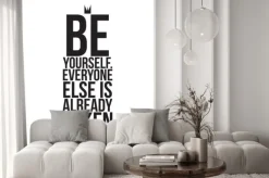 Naklejka: Napis motywacyjny po angielsku