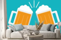 Naklejka: Napoje ikonę projektowania