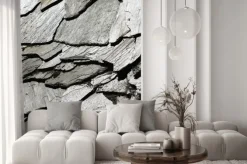 Naklejka: Naturalny wzór mur