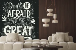Naklejka: Nie bój się świetnie. zacytować.