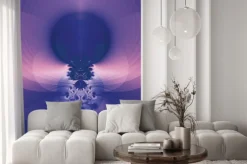 Naklejka: Niebieski wschód