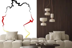 Naklejka: Niemcy - mapa