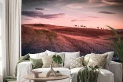 Naklejka: Niesamowity krajobraz toskański