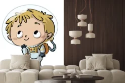 Naklejka: Niño astronauta
