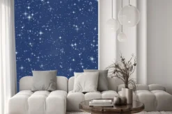 Naklejka: Nocne niebo gwiazda, abstrakcyjne tło kosmiczne