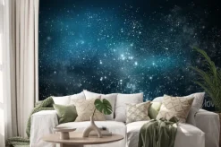 Naklejka: Nocne niebo pełne gwiazd