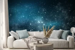 Naklejka: Nocne niebo pełne gwiazd