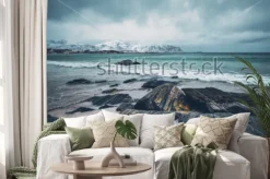 Naklejka: Norweski fiord