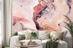 Naklejka: Nowoczesna abstrakcja jako marmurowe tło