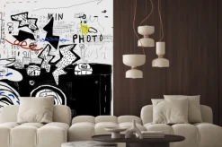 Naklejka: Nowoczesna grafika z aparatem