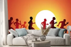 Naklejka: Oczywiście à pied