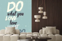 Naklejka: Odręczne plakat grunge z frazą