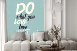 Naklejka: Odręczne plakat grunge z frazą