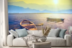 Naklejka: Łodzie na river_6