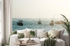 Naklejka: Łodzie rybackie