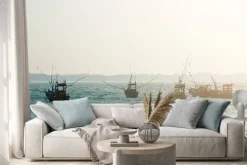 Naklejka: Łodzie rybackie