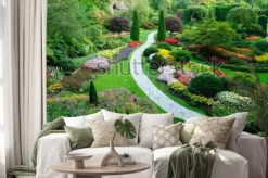 Naklejka: Ogród w stylu angielskim