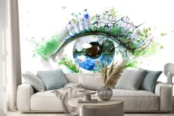 Naklejka: Oko na naturę