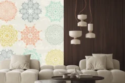 Naklejka: Okrągłe wzory