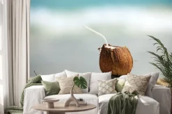 Naklejka: Orzech kokosowy