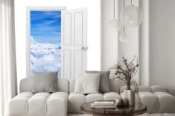 Naklejka: Otwarte drzwi