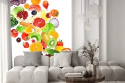 Naklejka: Owoce i warzywa