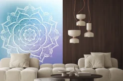 Naklejka: Ozdobnych okrąg. mandala