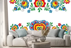 Naklejka: Ozdoby ludowe