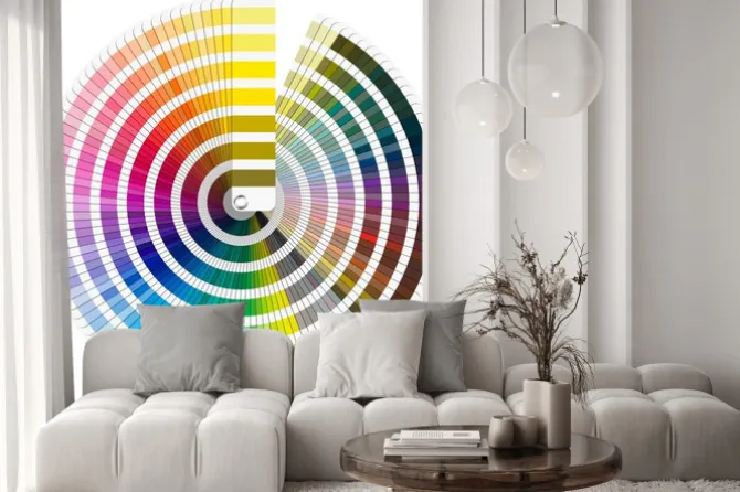 Naklejka: Paleta kolorów pantone