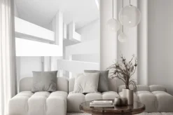 Naklejka: Panoramiczny background interior