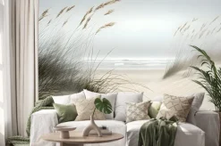 Naklejka: Rośliny na piaszczystych wydmach morza