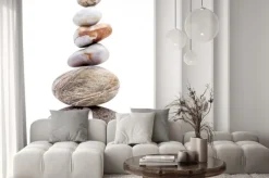 Naklejka: Stos z różnych kamieni