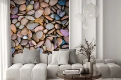 Naklejka: Streszczenie wzór kamień teksturę tła