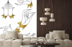 Naklejka: Wektor obrysu obrysu ręki