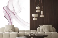 Naklejka: Wiry i twirls kadzidła