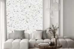 Naklejka: Wzór podłogi z lastryko naturalny kamień