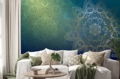 Naklejka: Wzór w dekoracyjne mandale