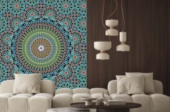 Naklejka: Wzór z marokańskich płytek