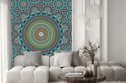 Naklejka: Wzór z marokańskich płytek