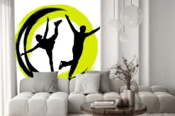 Naklejka: Łyżwiarstwo figurowe - 31