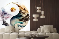 Naklejka: Żywioły w ujęciu yin i yang