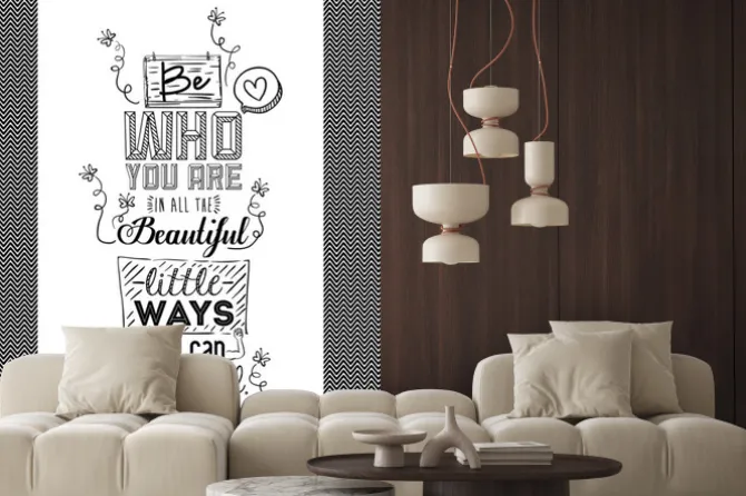 Naklejka: Zachęcić cytaty projekt,