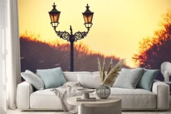 Naklejka: Zachód słońca w berlinie