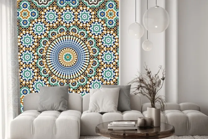 Naklejka: Zagora seamless pattern six